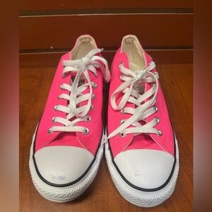 Converse Women's Pink Canvas Sneakers